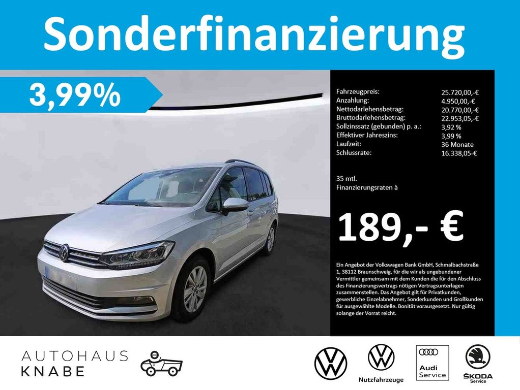 Volkswagen Touran 2.0 TDI DSG Comfortline LED NAVI AHK