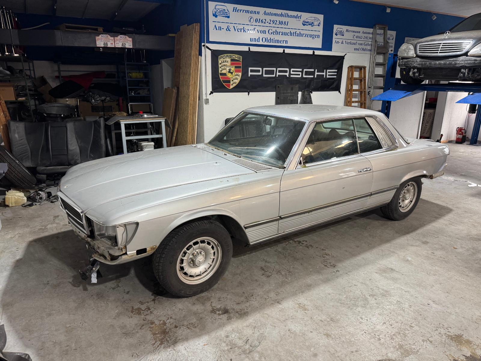 Mercedes-Benz 350SLC Schlachtfahrzeug K-Jetronik C107