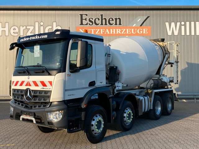 Mercedes-Benz 3240 Arocs 8x4 |9m³ Stetter*Navi*Klima*ALU*Blatt