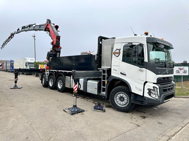 Volvo FMX 500 8x4 TRIDEM + CRANE (36m!) FASSI F990RA.2