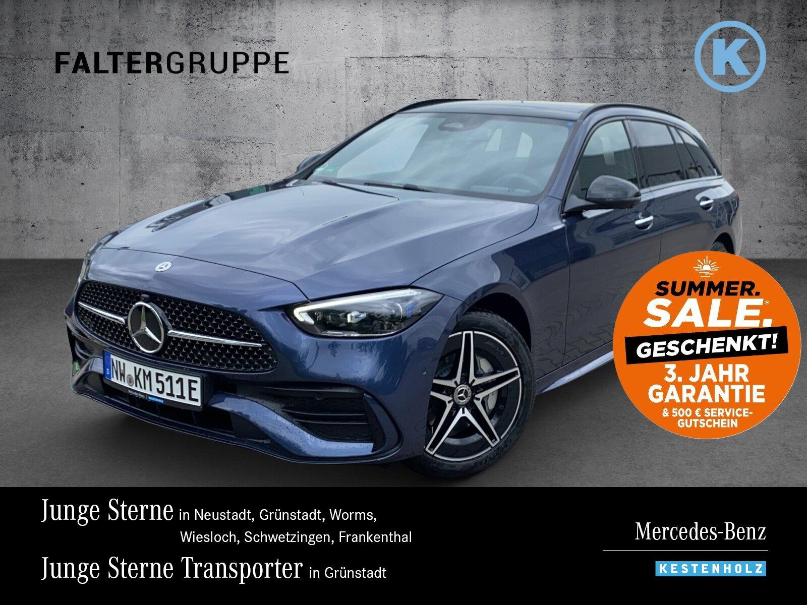 Mercedes-Benz C 300 de T AMG+NIGHT+AHK+DISTRO+PANO+KEYLESS+360