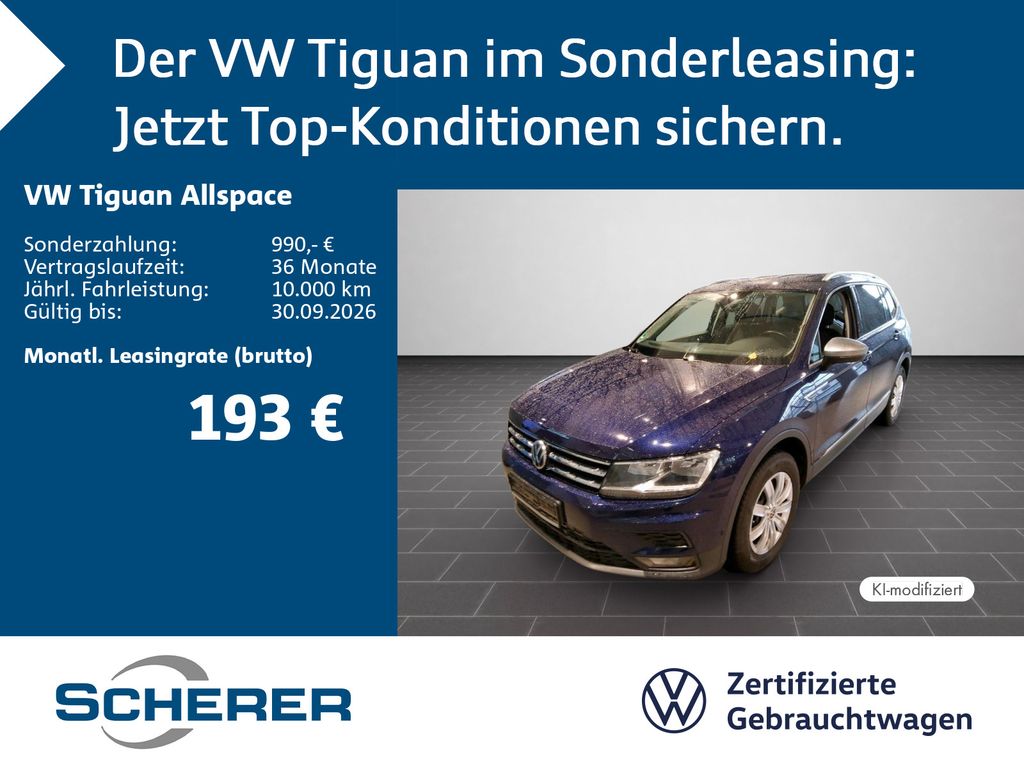 Volkswagen Tiguan Allspace 1,5 TSI NAVI/LED/RFK/PDC/Sitzhei