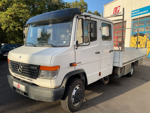 Mercedes-Benz Vario 616 D Doka Pritsche AHK 3.5 t 7 Sitzer