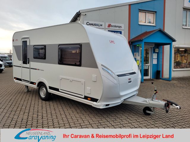 Neuseenland Caravaning Fahrzeugverkauf LMC Tandero 430D *Mj.24*Querbett*Mover geschenkt