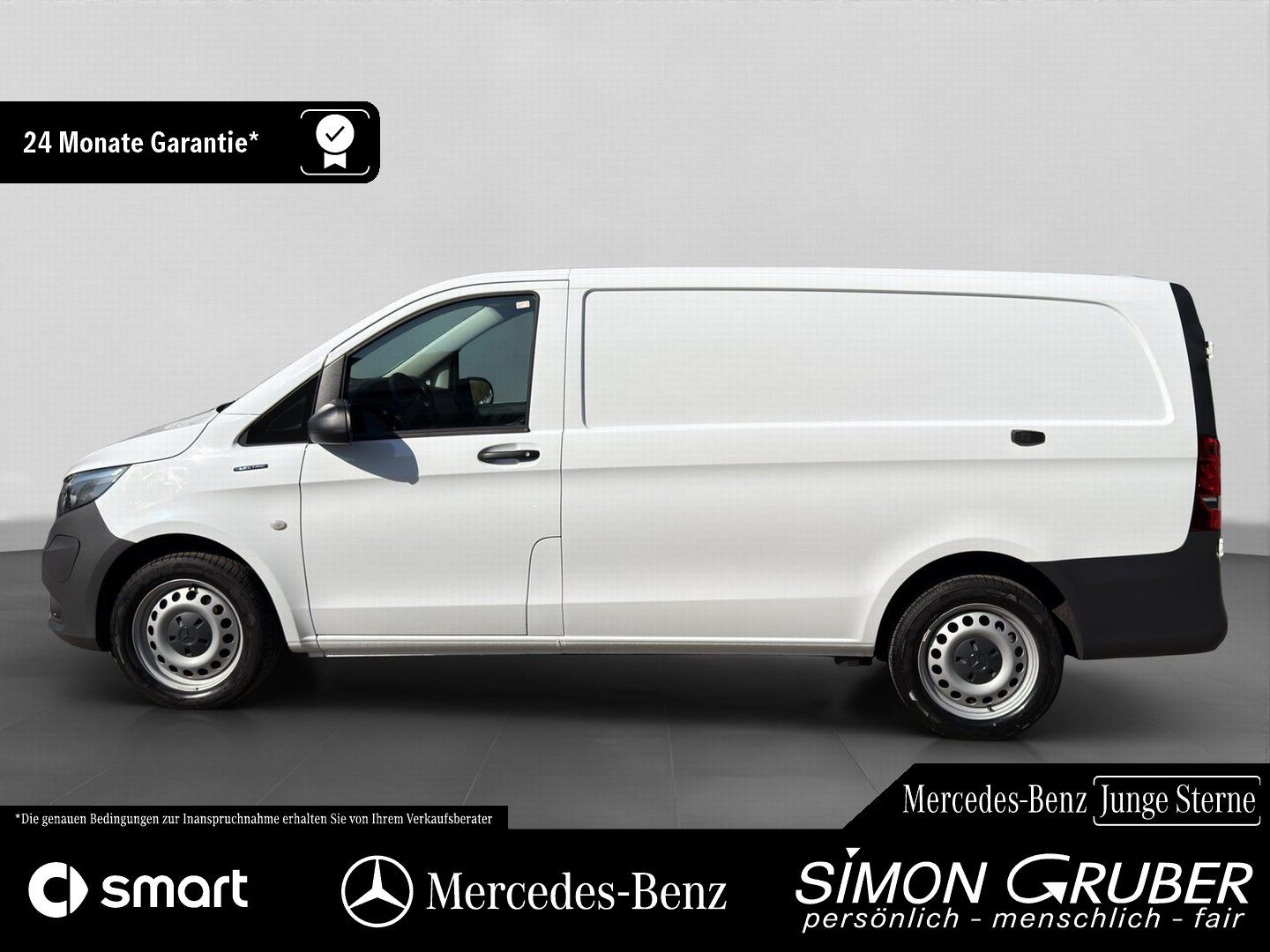 Fahrzeugabbildung Mercedes-Benz eVito 112 Kasten Lang Navi DAB Kamera 3 Sitzer