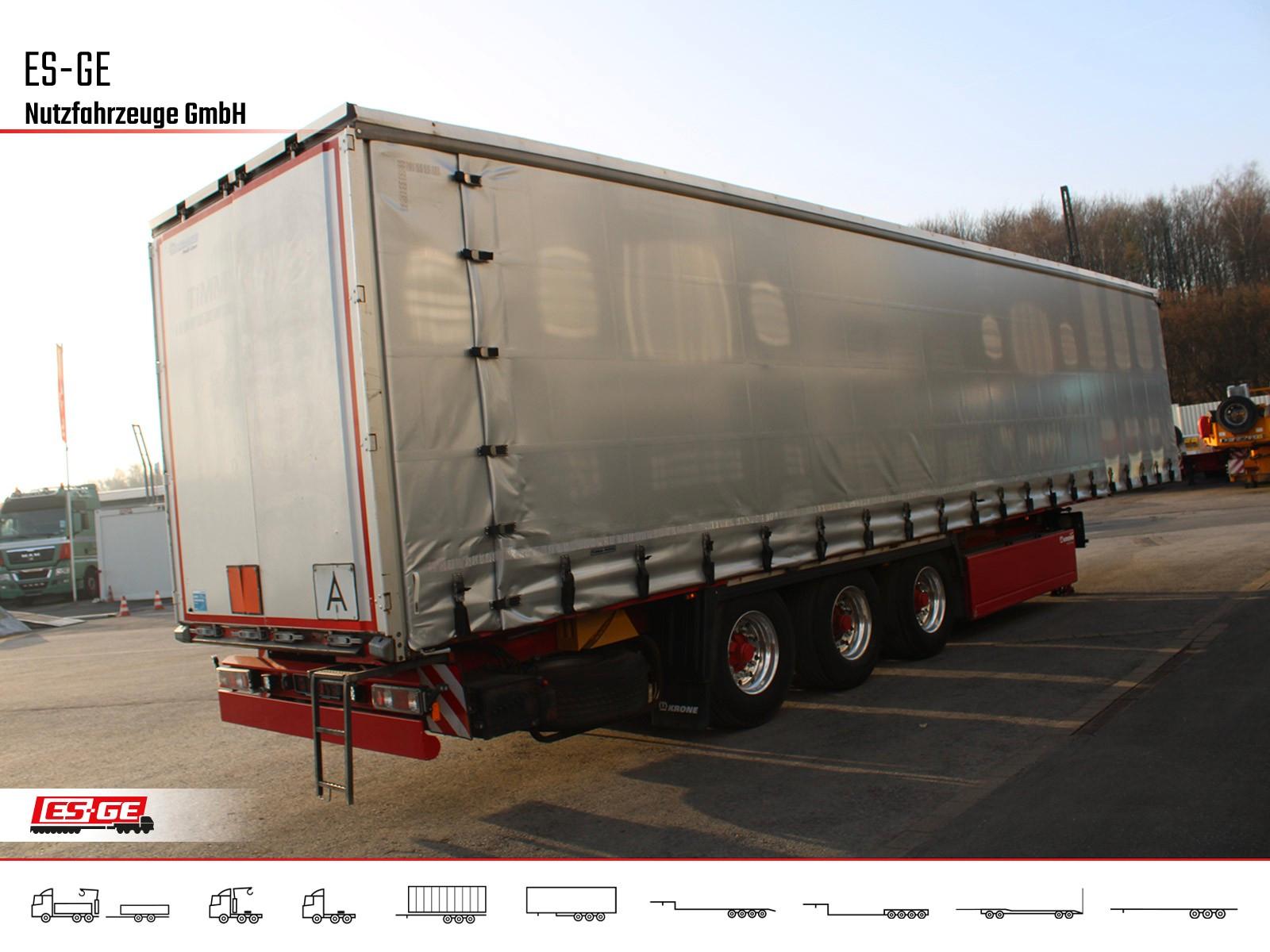Krone 3-Achs-Sattelanhänger, Curtainsider