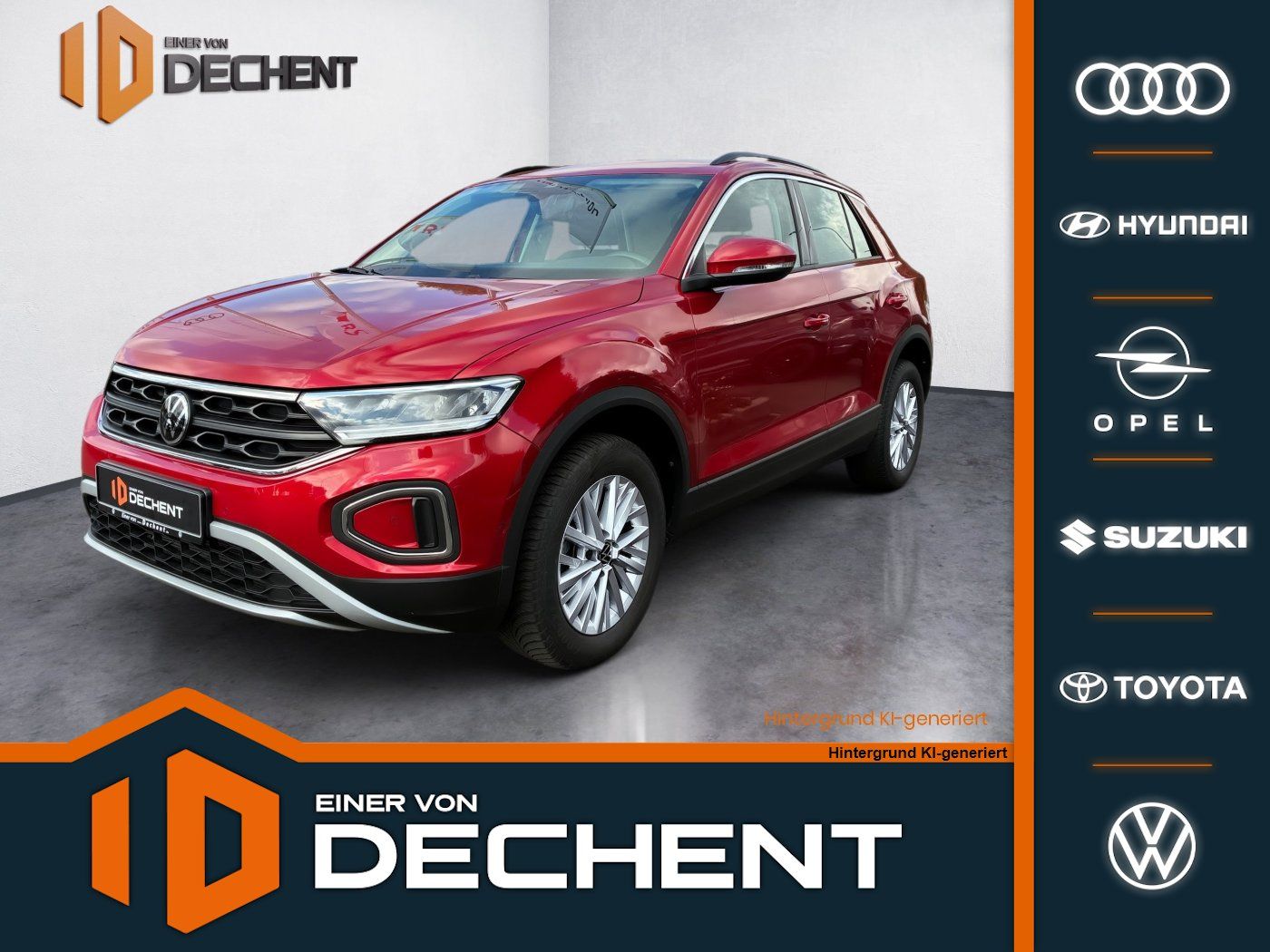 Fahrzeugabbildung Volkswagen T-Roc 1.5 TSI Life LED,Navi,PDC,SHZ,Klimaaut.,LM
