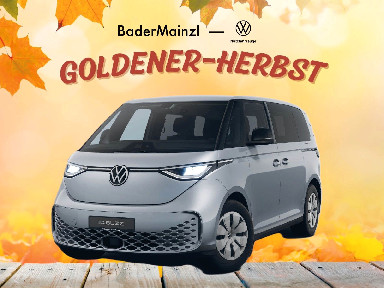 Volkswagen ID.Buzz Pure "Herbst-Sales" AKTION BaderMainzl!