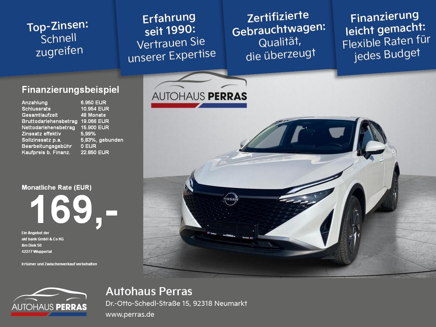 Nissan Qashqai 1.3 DIG-T MHEV Acenta Navi ,Sitzheizung