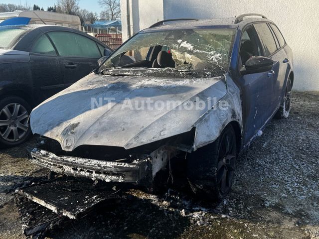 Skoda Octavia Combi RS DSG Navi Canton AHK Brandschade