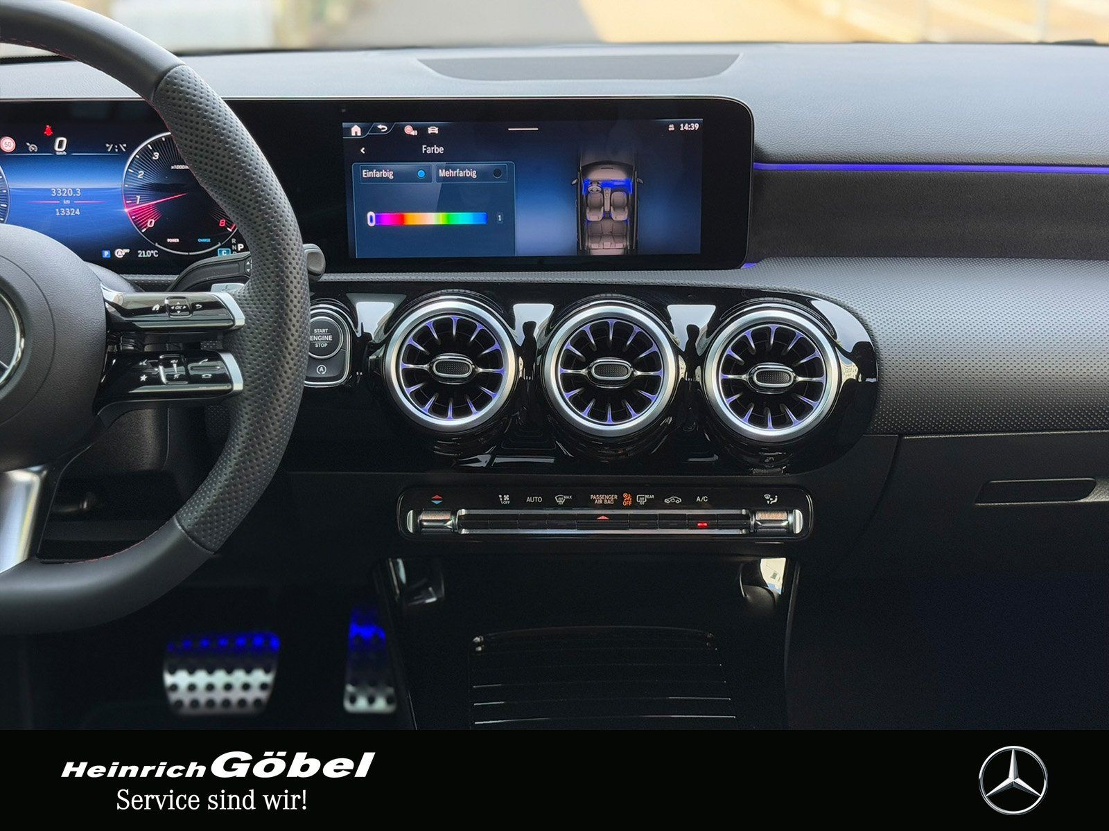 Fahrzeugabbildung Mercedes-Benz A 200 Lim. AMG*PANO*360°*AMBIENTE*TOTWINKEL*
