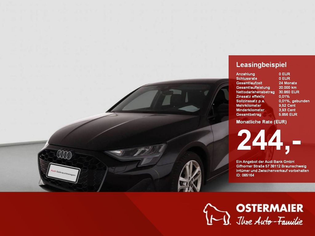 A3 Sportback ADVANCED 35 TFSI ACC.KAMERA.VIRTUAL