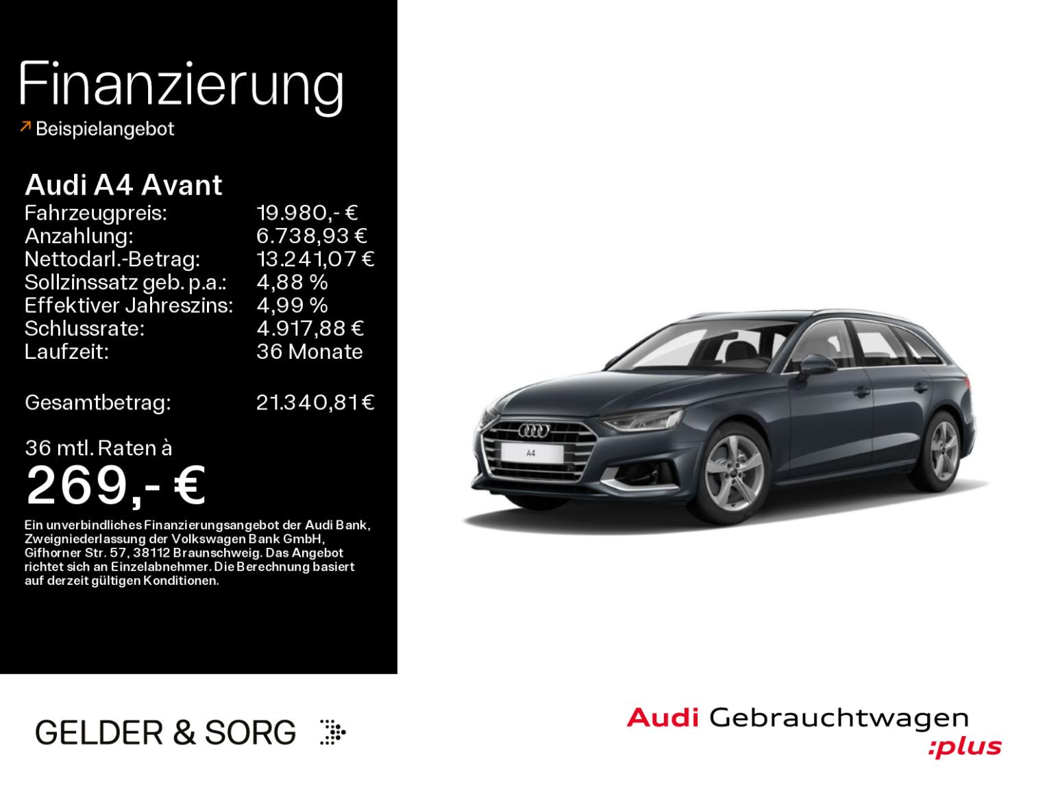 Audi A4 Avant 35 TDI LED*AHK*Navigation*EPH