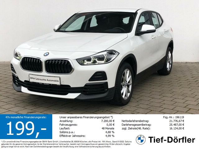 BMW X2 sDrive18i DKG LED+/CAM/NAVI/SH/DAB/G-TANK