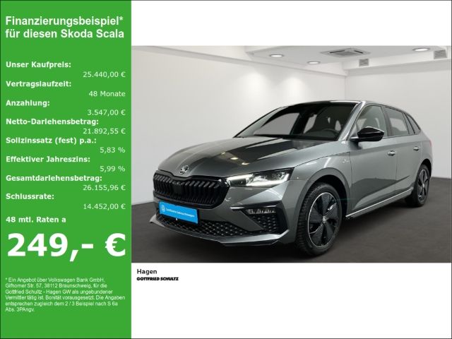 Skoda Scala 1.0 TSI DSG MATRIX NAV PAN KAMERA Monte Ca