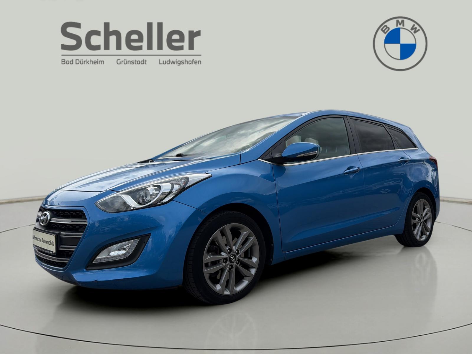 Hyundai i30 Kombi blue Passion RFK Klimaaut.