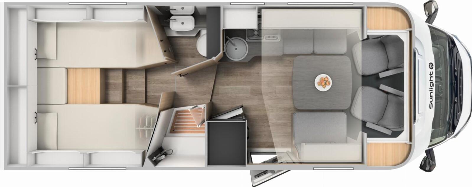 Sunlight T 68C T68C Lounge Ready to Roll Aktionsrabatt