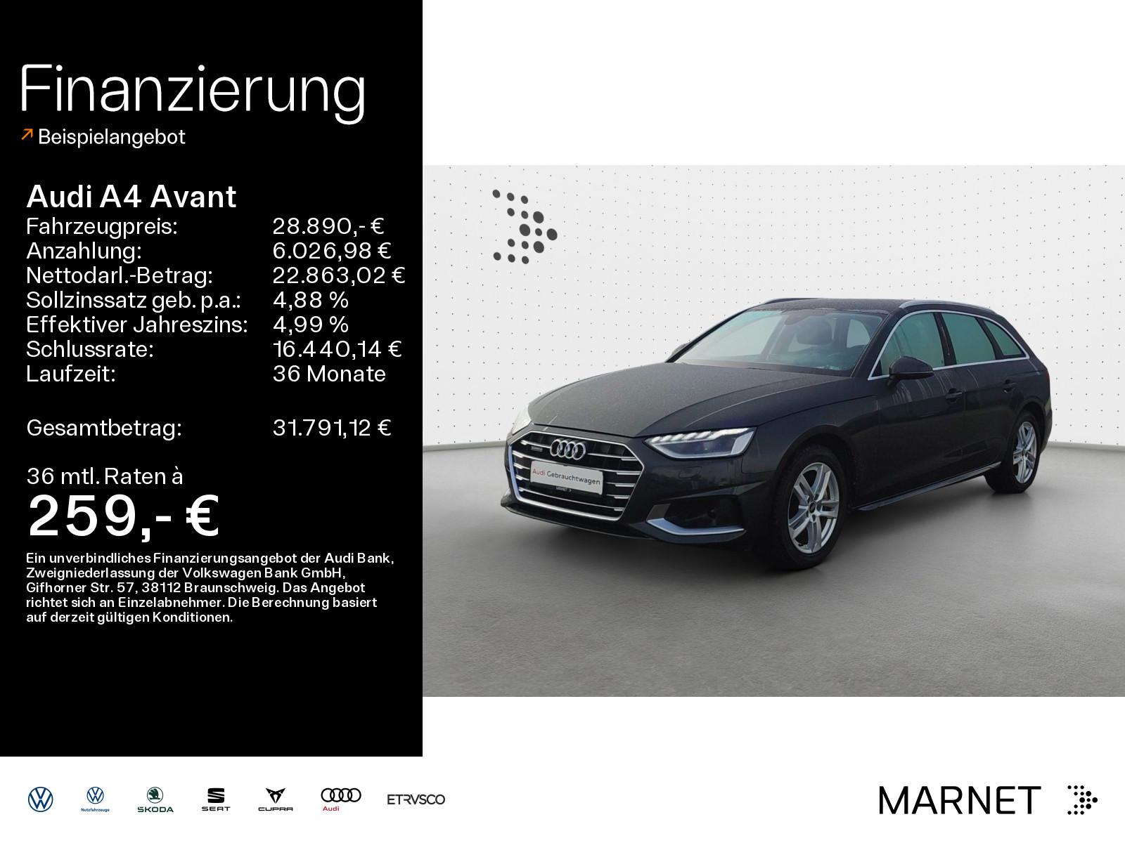 Audi A4 Avant Advanced 40 TDI quattro*Navi*Matrix*Alu
