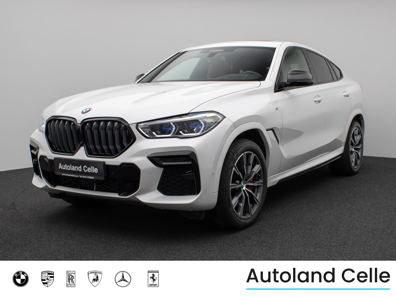 Fahrzeugabbildung BMW X6 xD40d M Sport Panorama 360°Laser HUD DisplKey