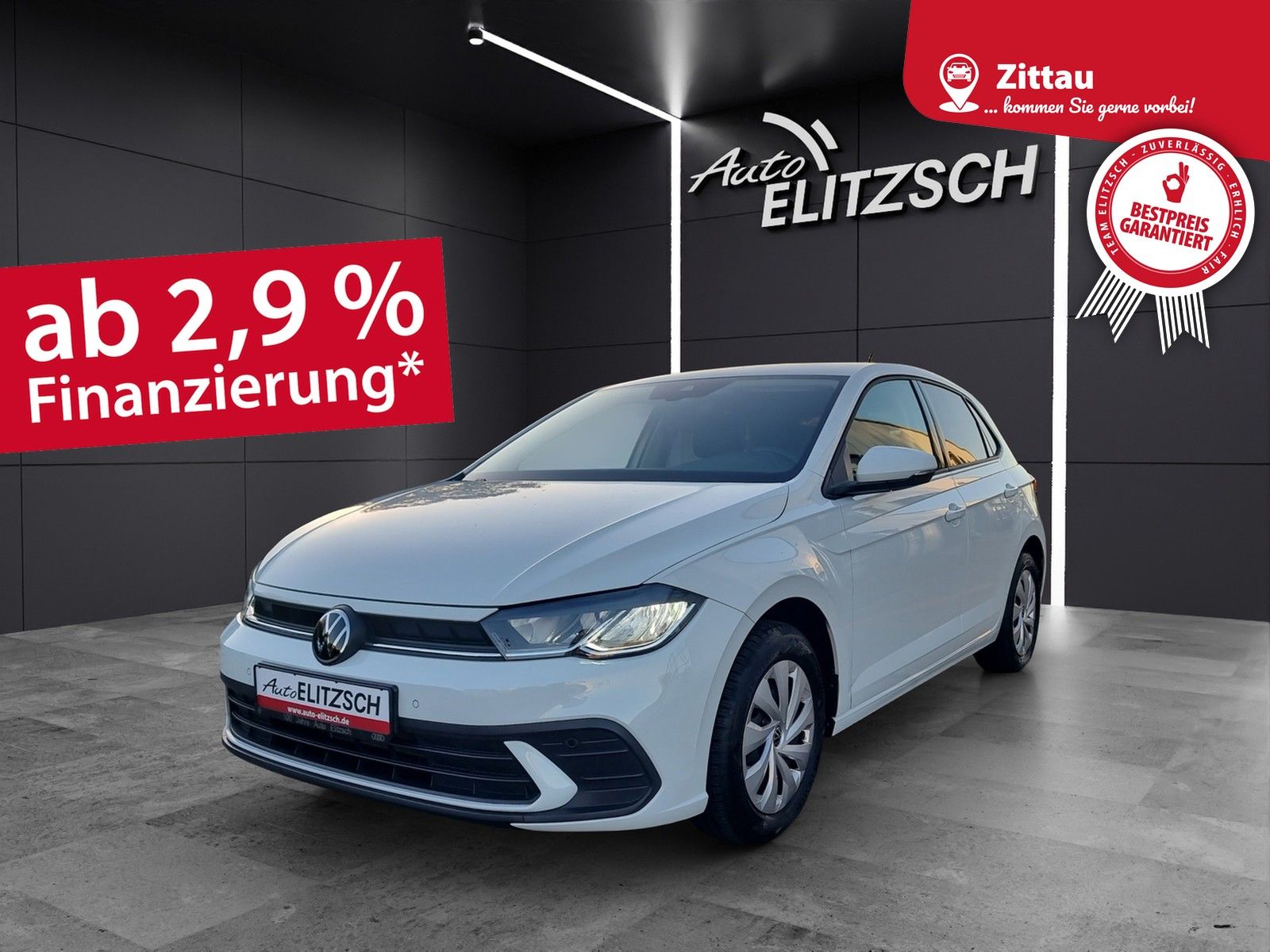 Fahrzeugabbildung Volkswagen Polo Life LED SHZ App PDC DAB+ WeConnect Klima