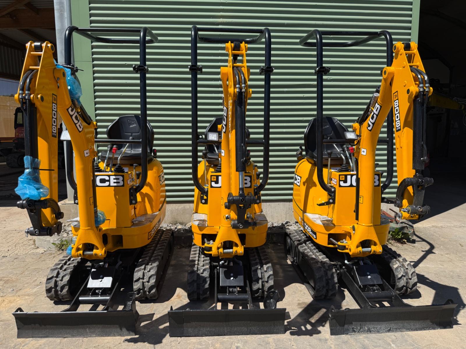 JCB 8008 CTS, Neugerät, Bj 26, MS01, TL, GL