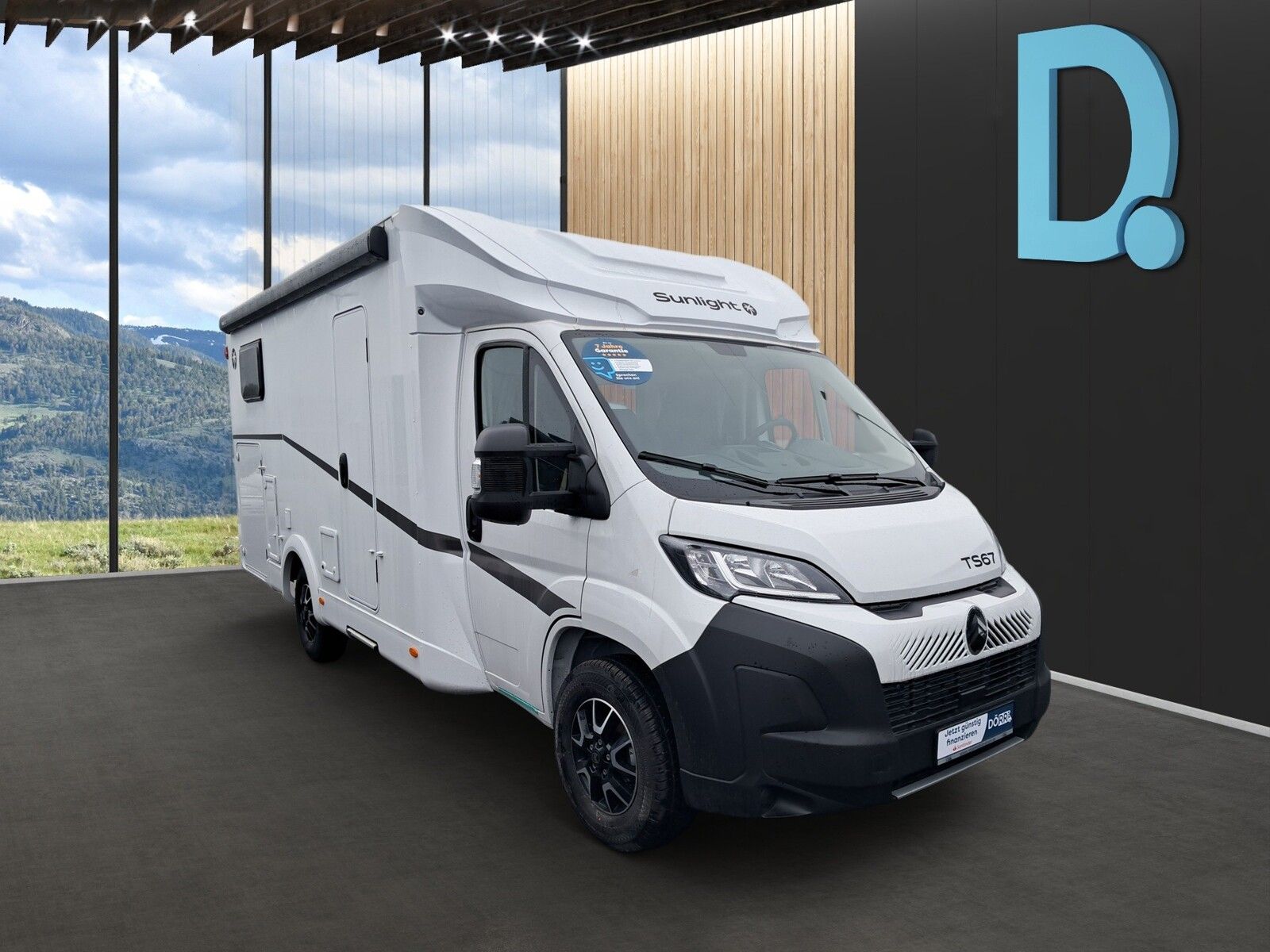 Fahrzeugabbildung Sunlight Sub TS 67 Premiere Deal, Markise, Fahrradträger