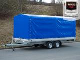 Böckmann HL-AL5121/30 Hochlader Tandem 1,85m Plane - Pkw-Anhänger Hochlader tandem