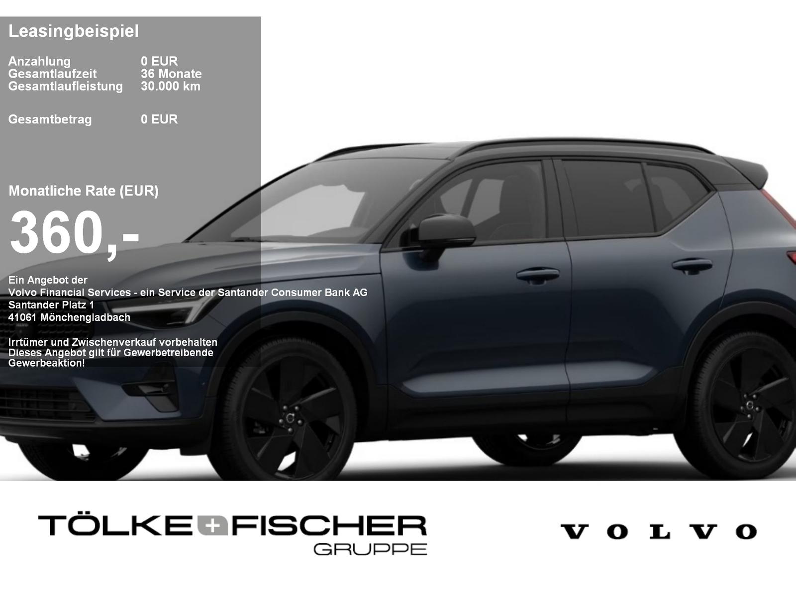 Volvo XC40 B3 ULTRA BLACK EDITION Gewerbeaktion!
