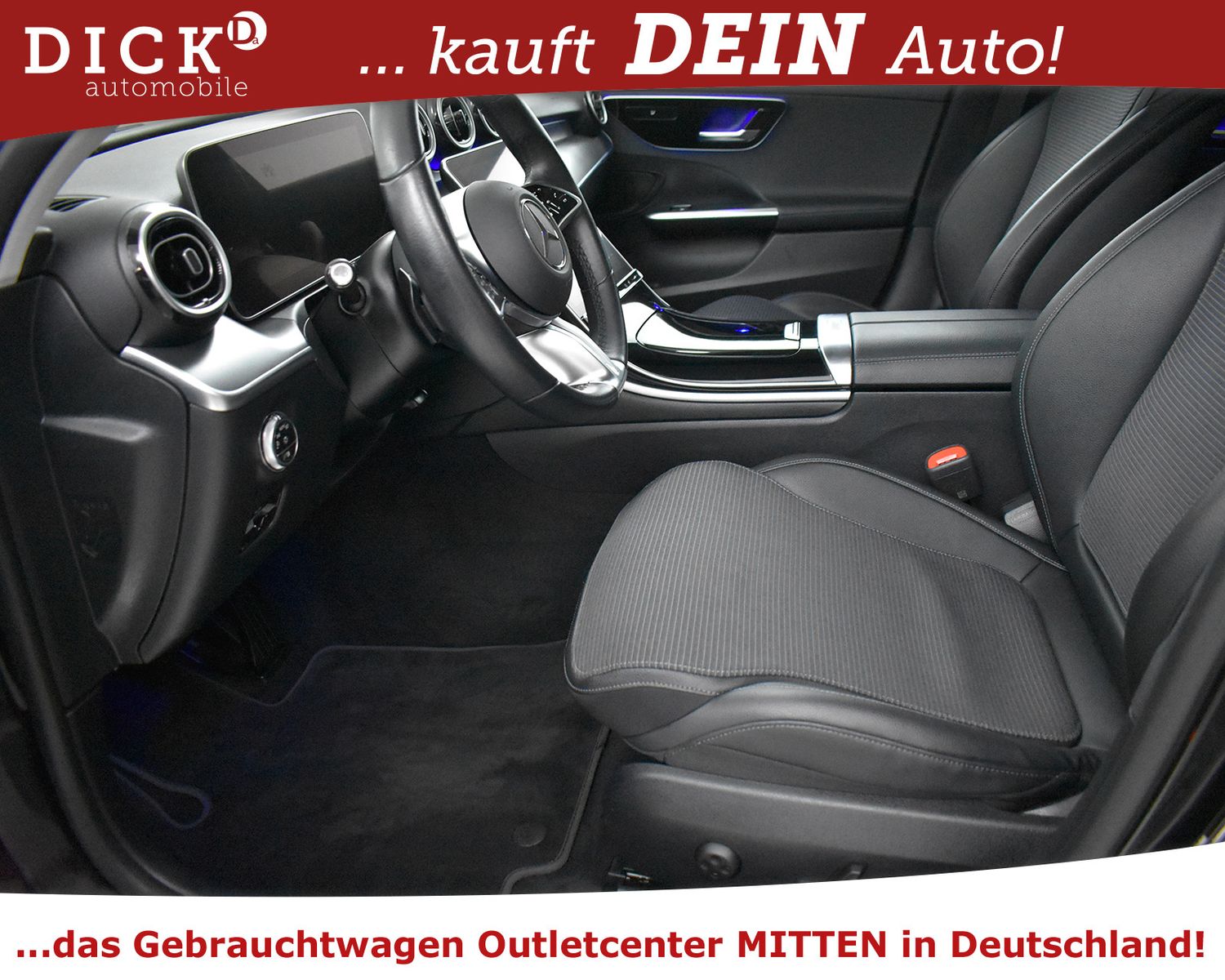 MERCEDES-BENZ C180 9G 2X Avantg WIDES+NAVI+LEDER+SHZ+KAM+LED+ - Image 11