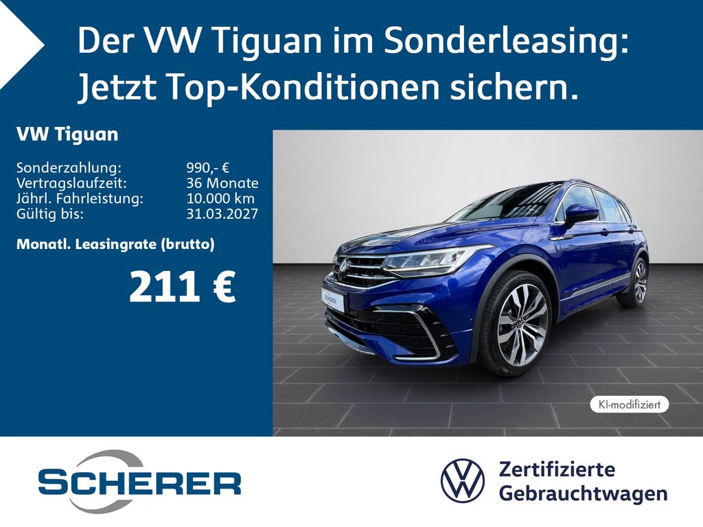 Volkswagen Tiguan R-Line 2.0 TDI DSG PANO STANDHZ AHK