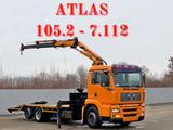 MAN TGA 26.360 * ATLAS 105.2 - 7.112 * TOPZUSTAND - MAN Tga 360