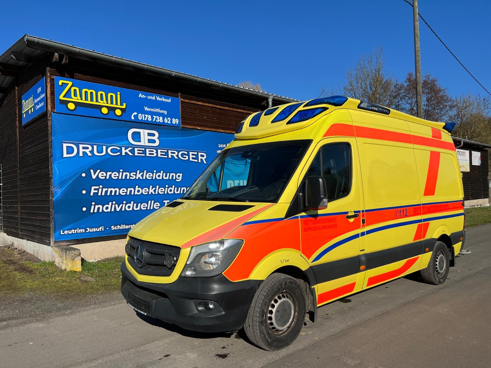 Mercedes-Benz Sprinter 316/416CDI/RTW/Klima/1Hand/Standheizung