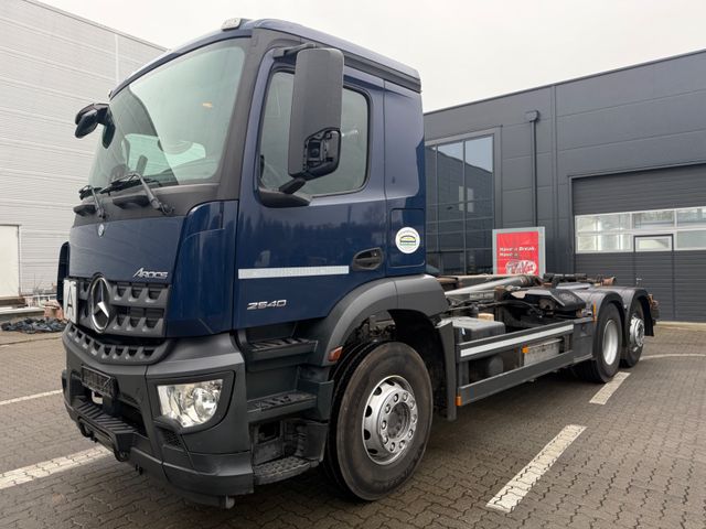 Mercedes-Benz AROCS 2540 ABROLLKIPPER MEILLER EURO6 KLIMA 6x2