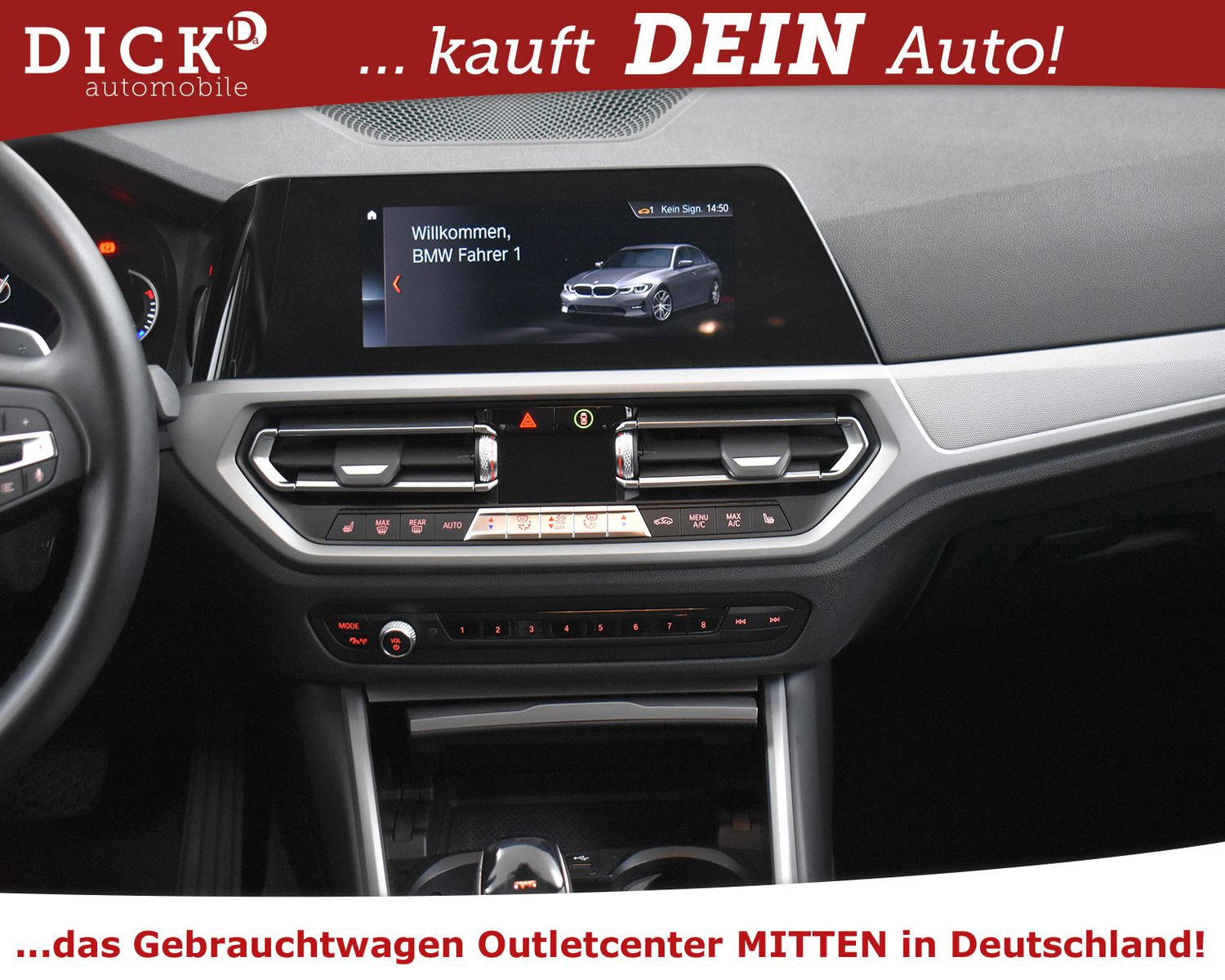 BMW 320i Aut. Advant NAVI+LED+SHZ+HEAD+TEMP+ACC+LC+M - Image 14