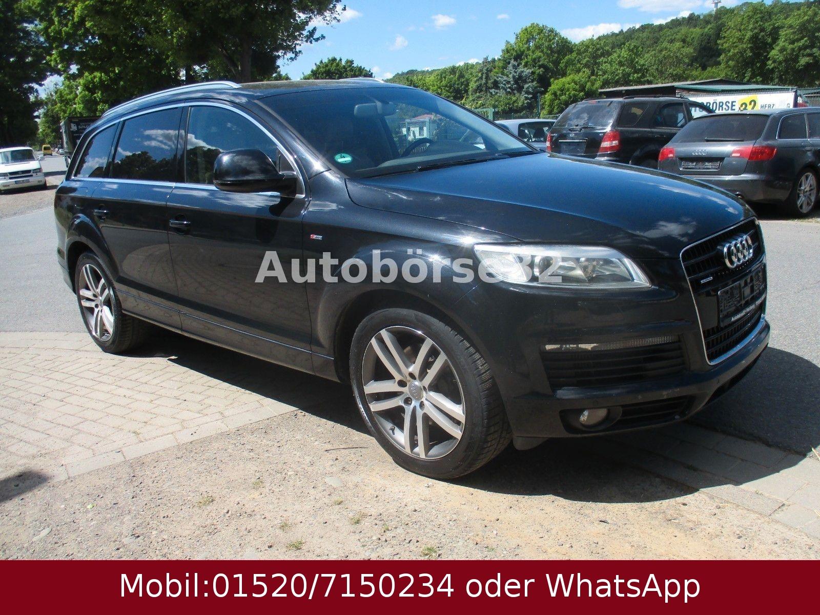Audi Q7 3.0 TDI quattro/S LINE+AHK+TÜV NEU !!!