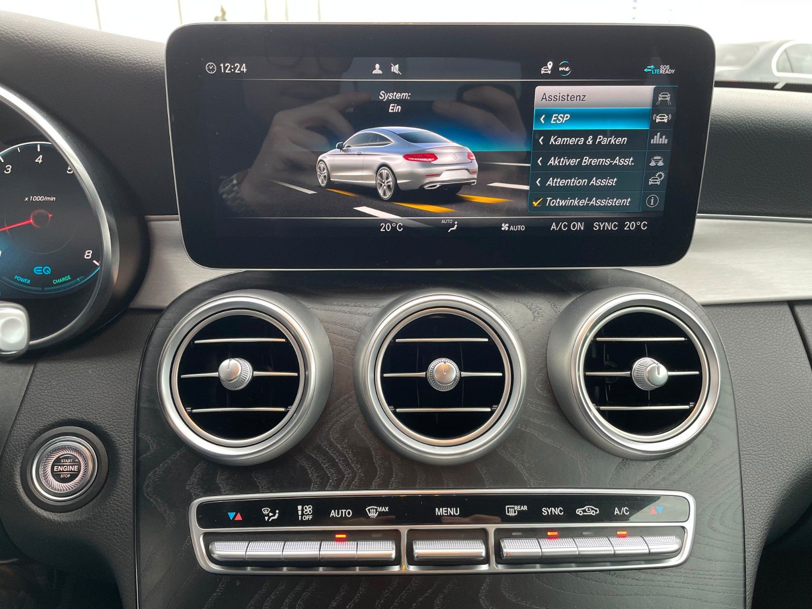 Fahrzeugabbildung Mercedes-Benz C 200 AMG Night+ToTW+R-Kamera+Carpaly+DAB+19"