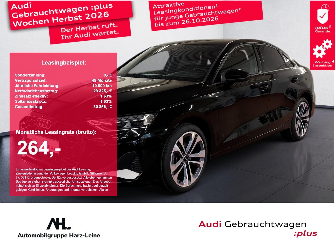 Audi A3 Limousine 35 TFSI advanced S-tronic AHK Navi