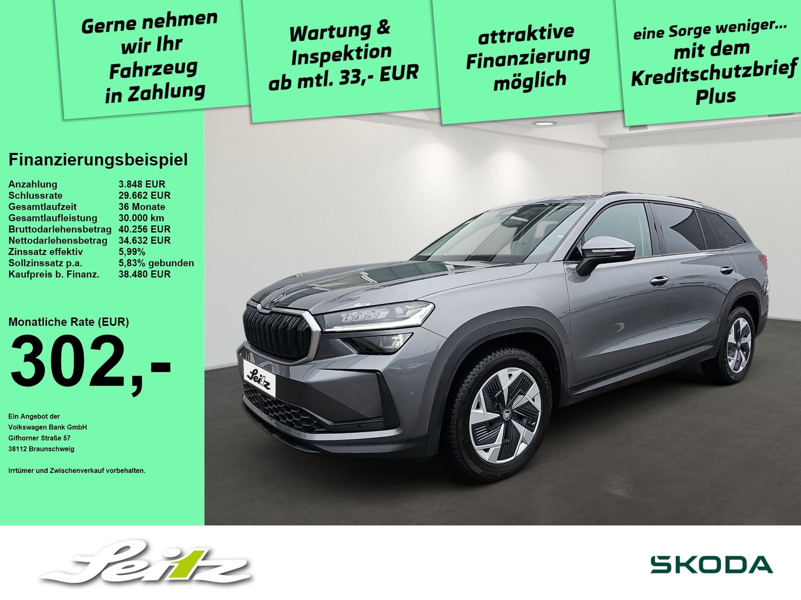 Skoda Kodiaq 2.0 TSI 4x4 Selection *7S*AHK*MATRIX*