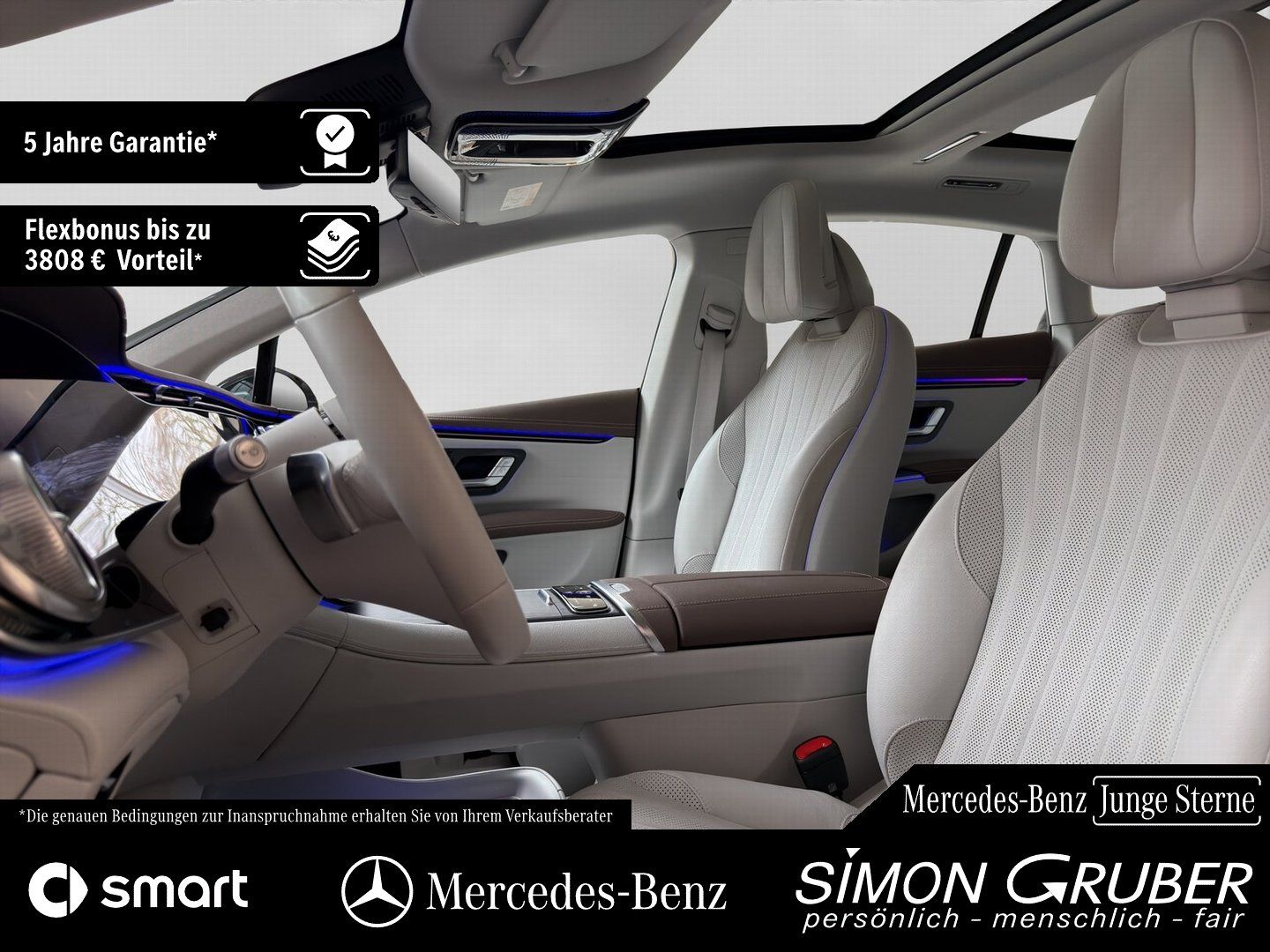 Fahrzeugabbildung Mercedes-Benz EQS 450+ AMG Pano Hyper HUD HAL Massage Sitzklim