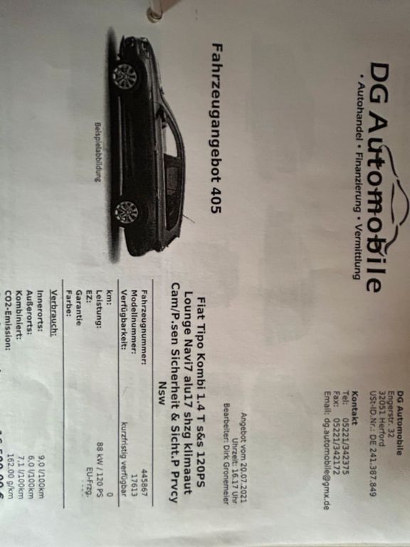Image of Fiat Tipo