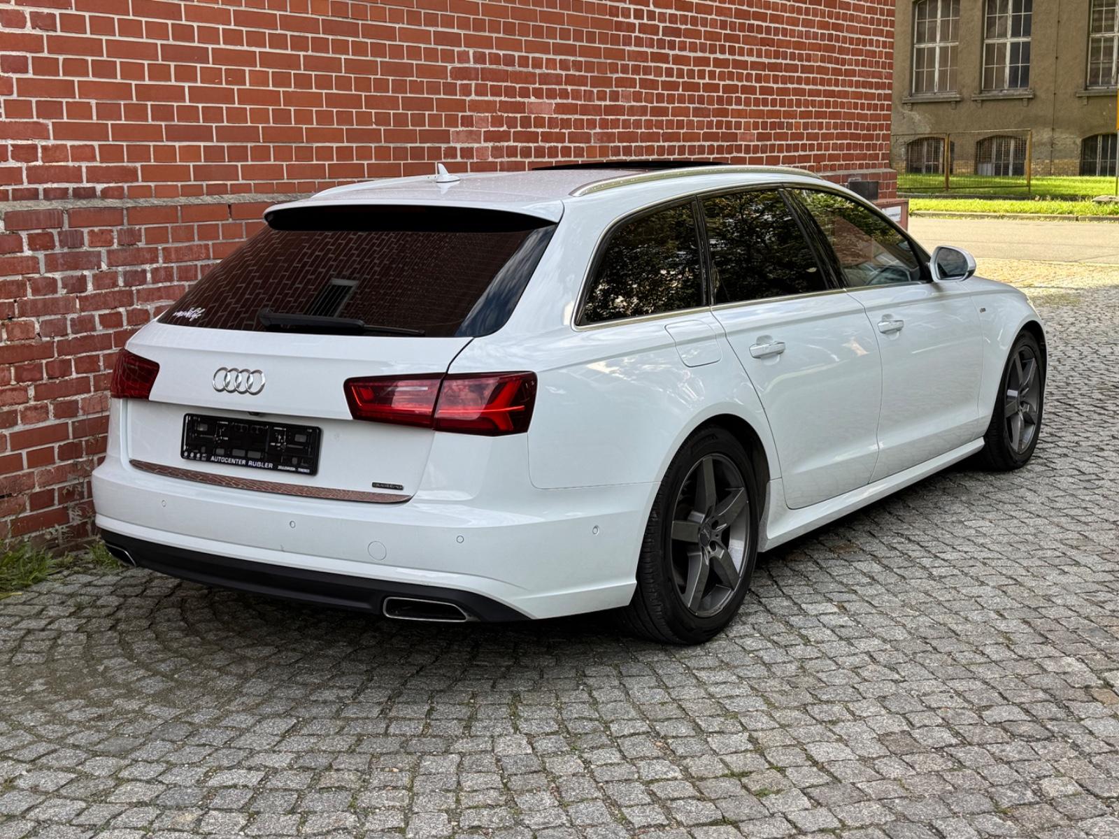 Audi A6 Avant S-line 3.0 TDI 218ch - Toi ouvrant panoramique - Alcantara - Carnet entretien - Pneus toutes saisons - Hayon éléctrique