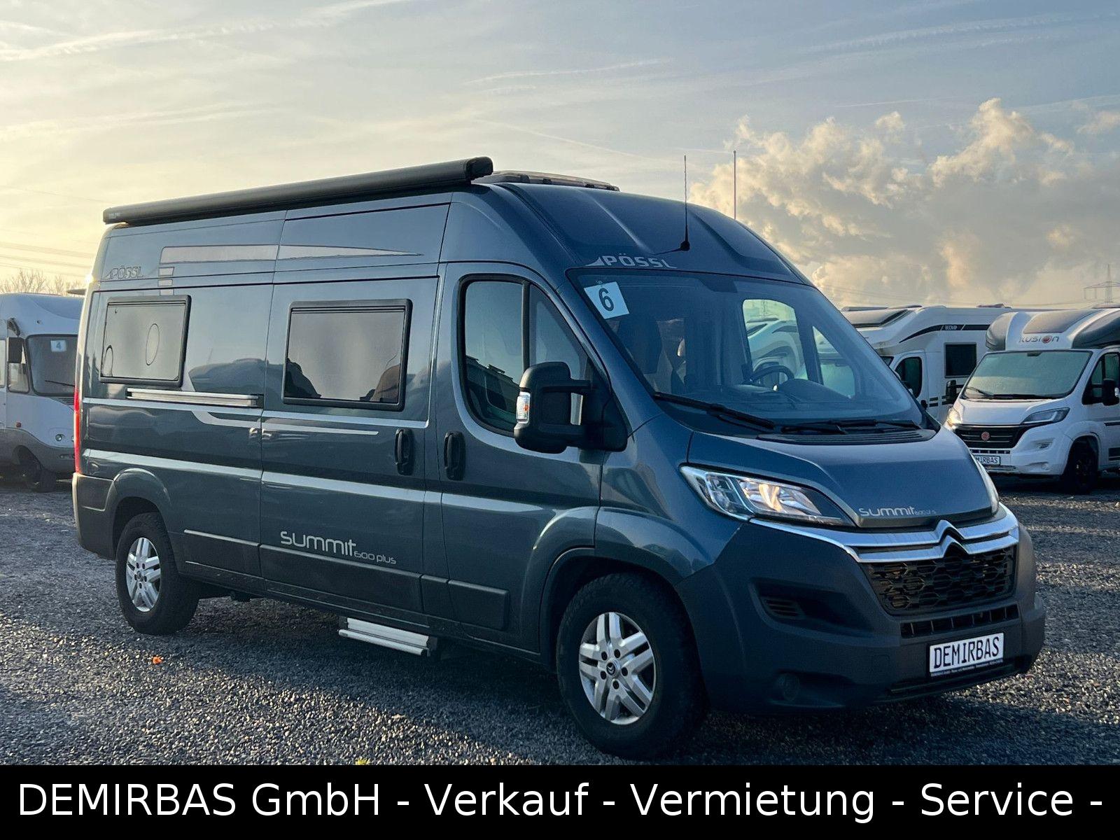 Pössl Summit 600 Plus *1.Hand*Scheckheft*Solar*AHK*