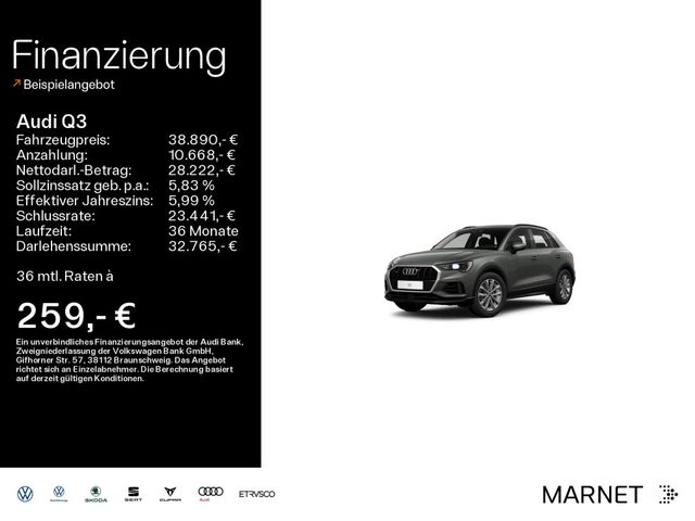 Audi Q3 40 TDI quattro*Navi*Alu*Einparkhilfe*Virtual