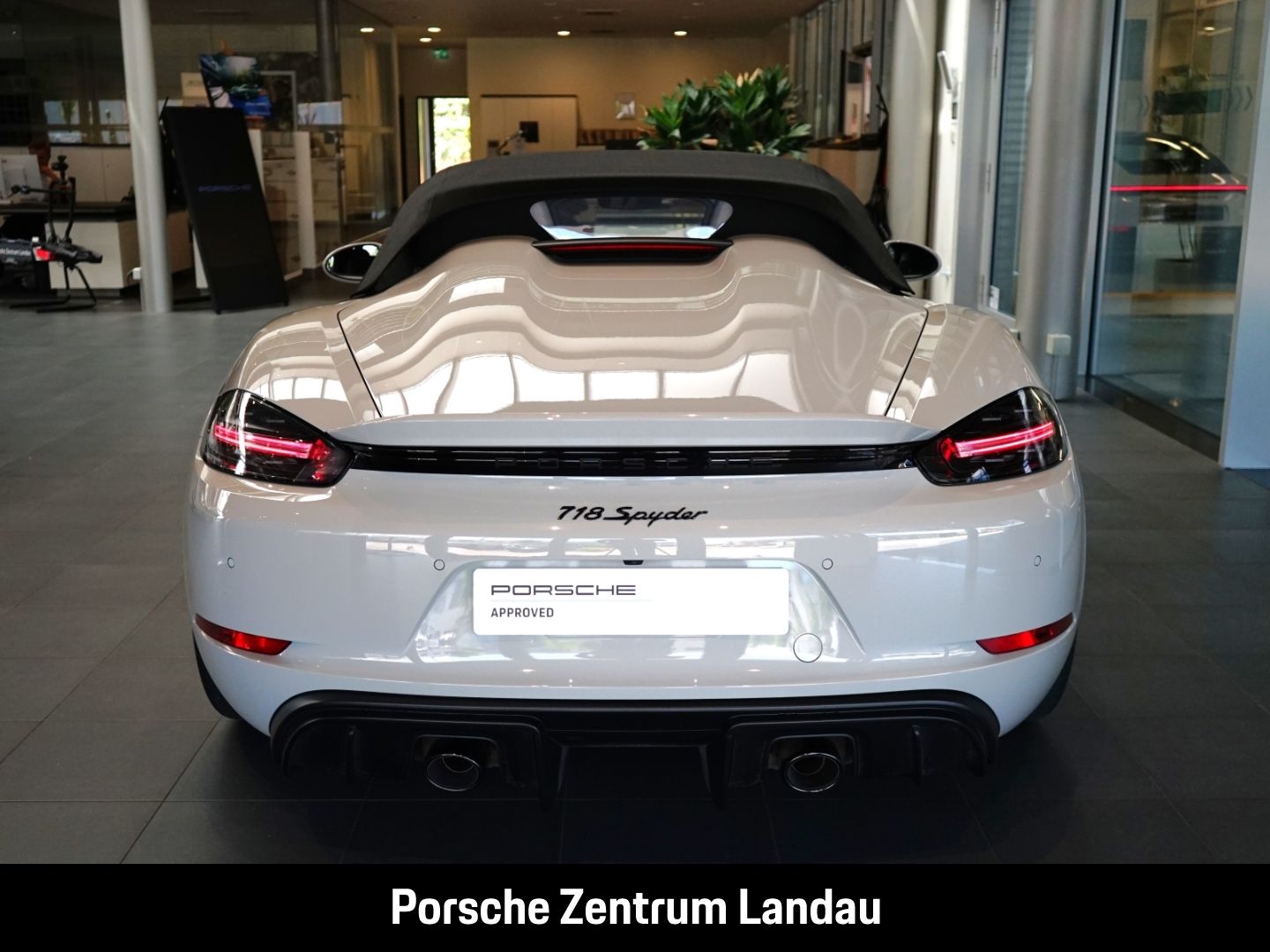 Porsche 718 Spyder BOSE Rückfahrkamera Sportabgas PDLS foto 3