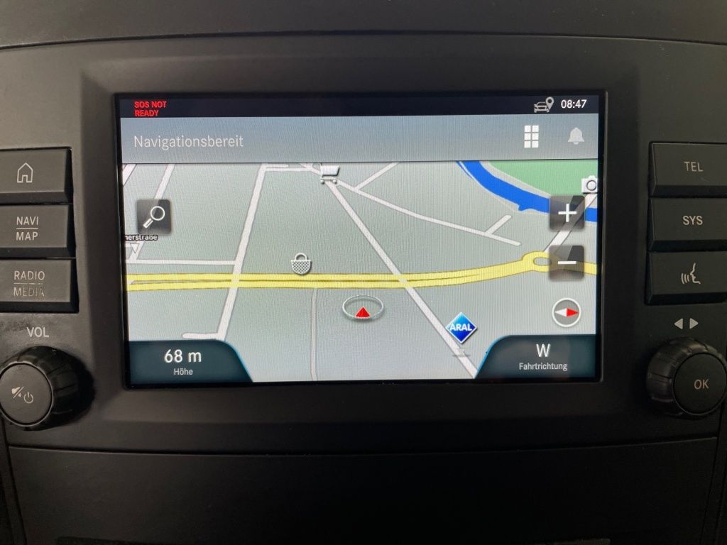 Fahrzeugabbildung Mercedes-Benz Vito 114 Kasten extralang Klima PTS Flügeltüren