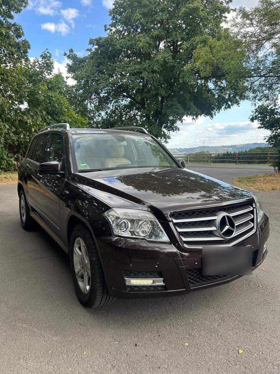 Mercedes-Benz GLK250 2012 — rear view