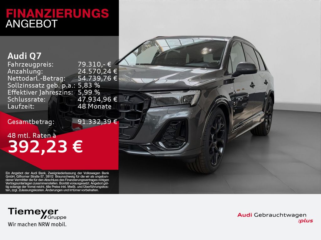 Audi Q7 50 TDI Q S LINE LM21 7-SITZE PANO BuO