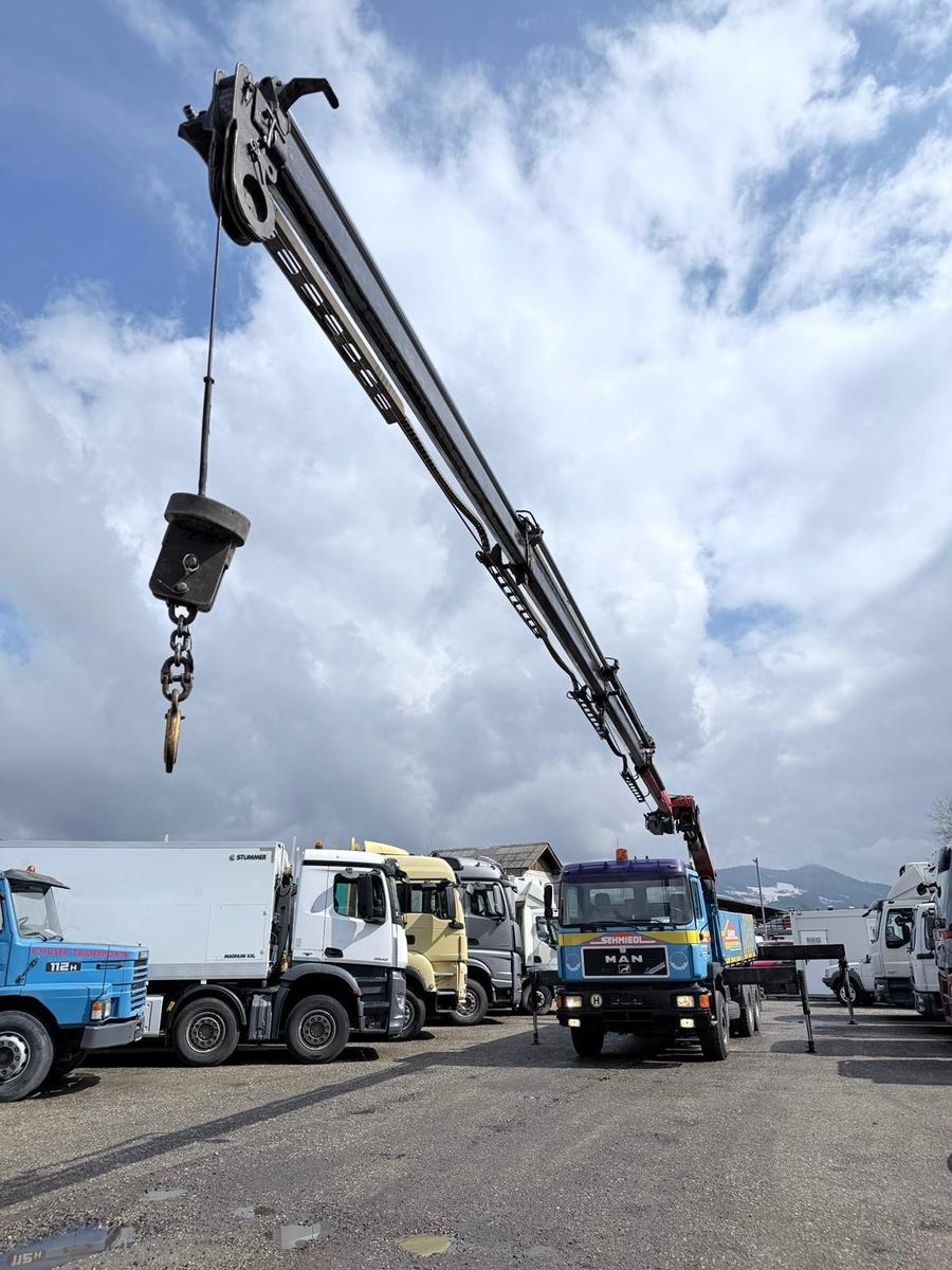 MAN 27-402 KIPPER+LANGARMKRAN PALFINGER 33000*1996*