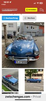 Volkswagen Karmann Ghia - Volkswagen Karmann Ghia Oldtimer