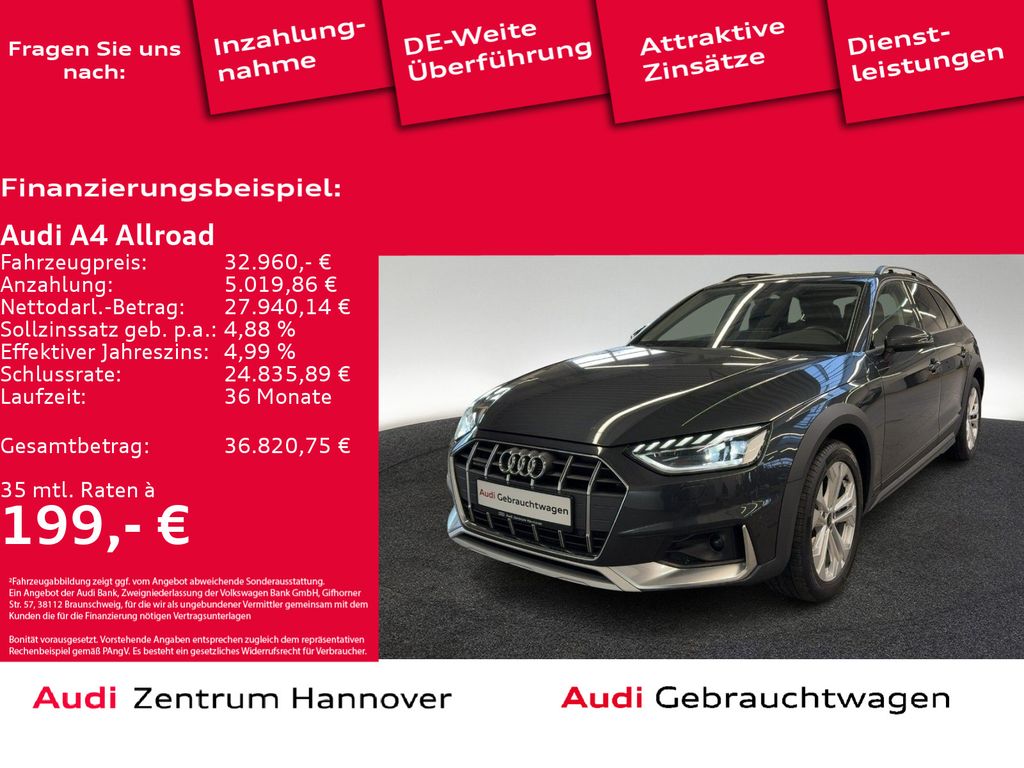 A4 allroad 40 TDI quattro Kamera AHK Navi LED Te